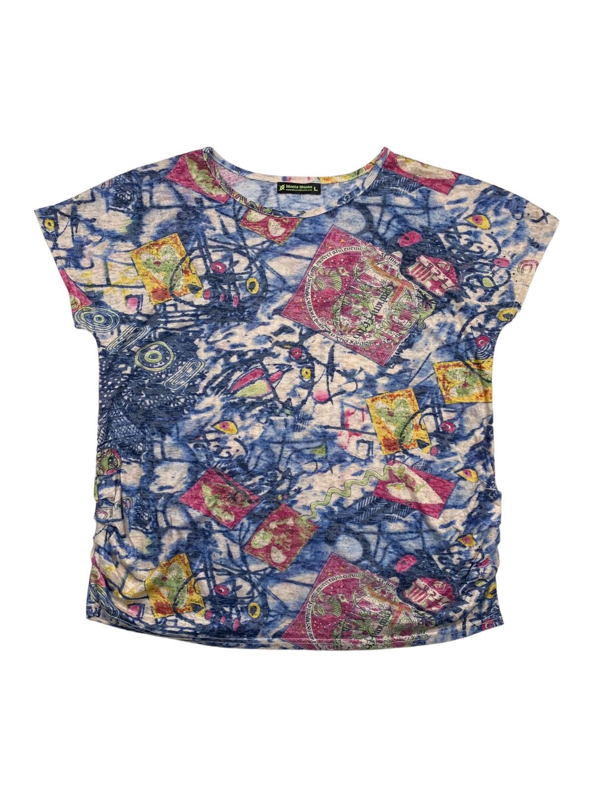 Jean Paul Gaultier × Vintage Eye art Jean paul gaultier style Size L / US 10 / IT 46 - 1 Thumbnail