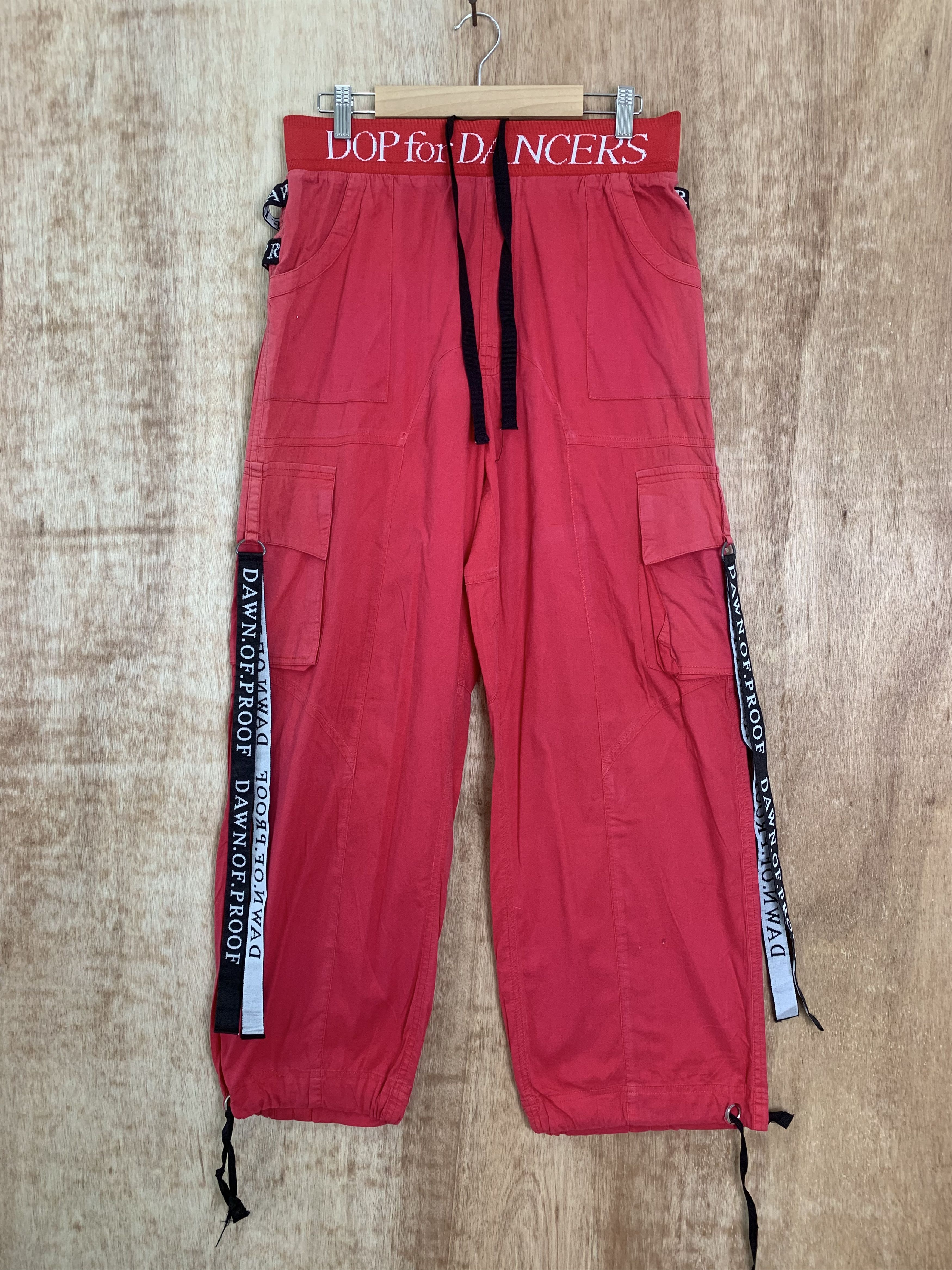 Japanese Brand Cargo Pants Dop For Dancer Breakdance Parachuted Bondage Size US 30 / EU 46 - 2 Thumbnail