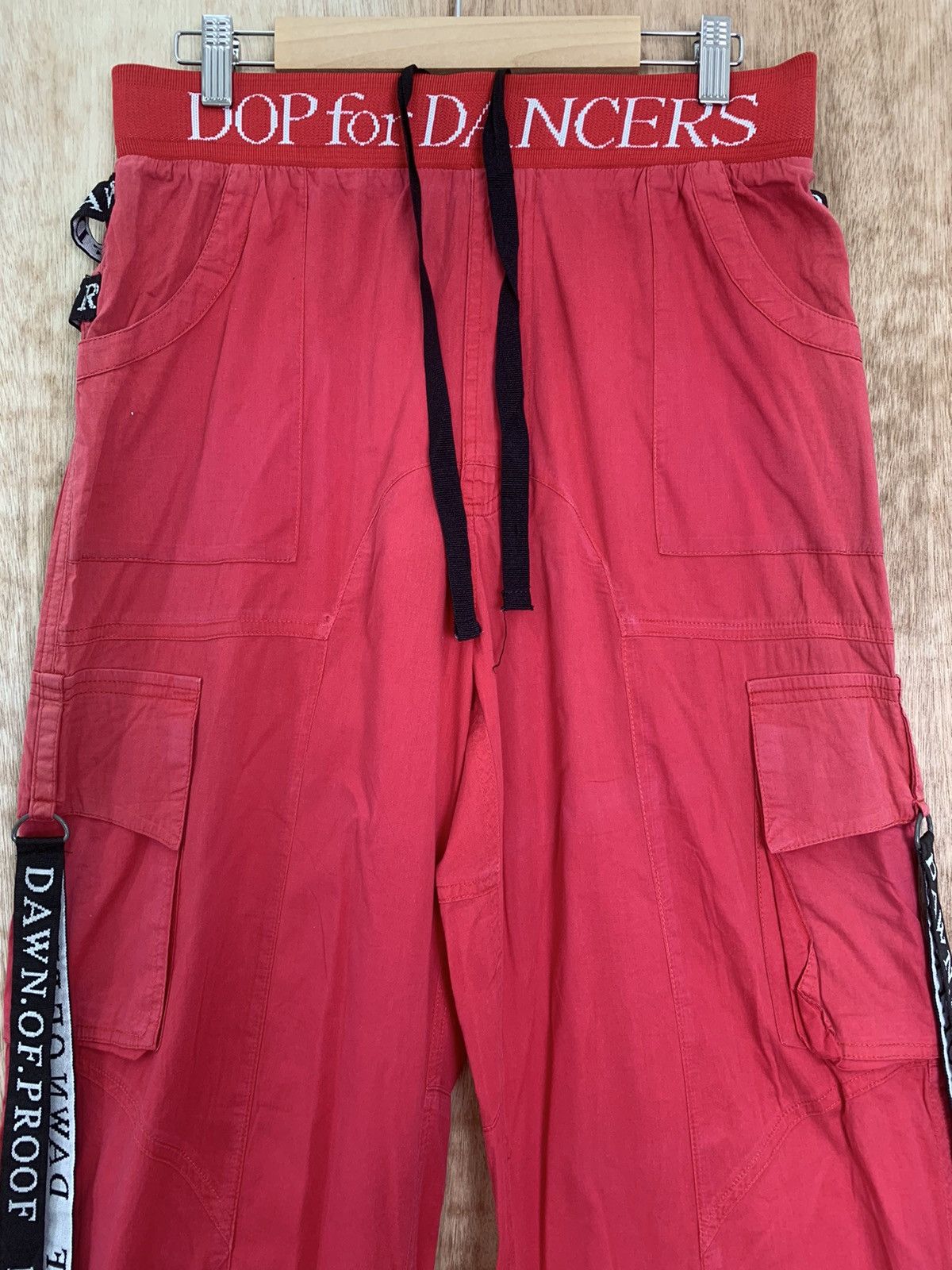 Japanese Brand Cargo Pants Dop For Dancer Breakdance Parachuted Bondage Size US 30 / EU 46 - 3 Thumbnail