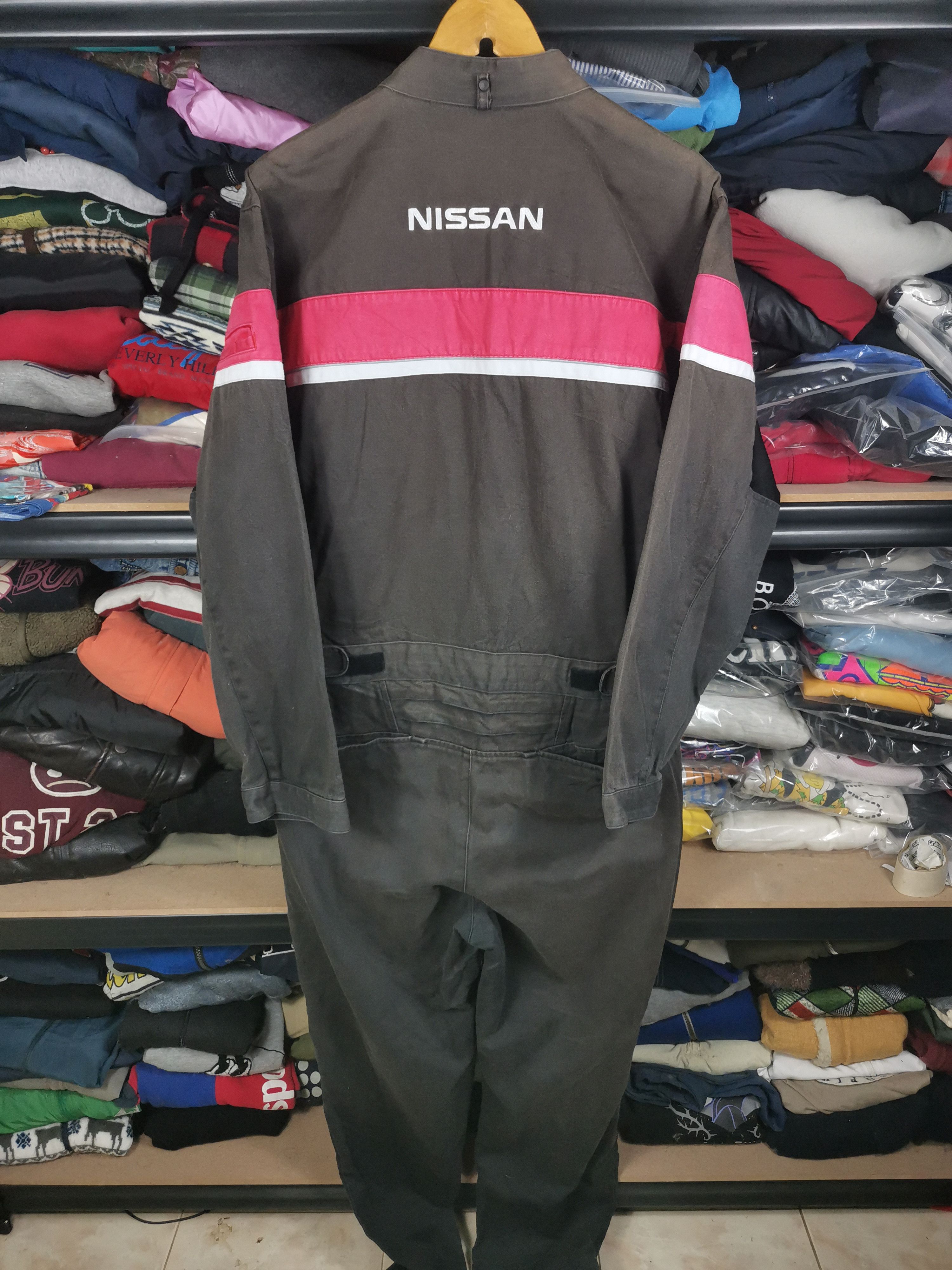 Vintage Vintage Nissan Overalls Coveralls Workers Jumpsuit Size US 37 - 1 Thumbnail