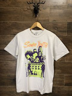 Band Tees Vintage Sonic Youth Kool Thing Gracias - Glow In The