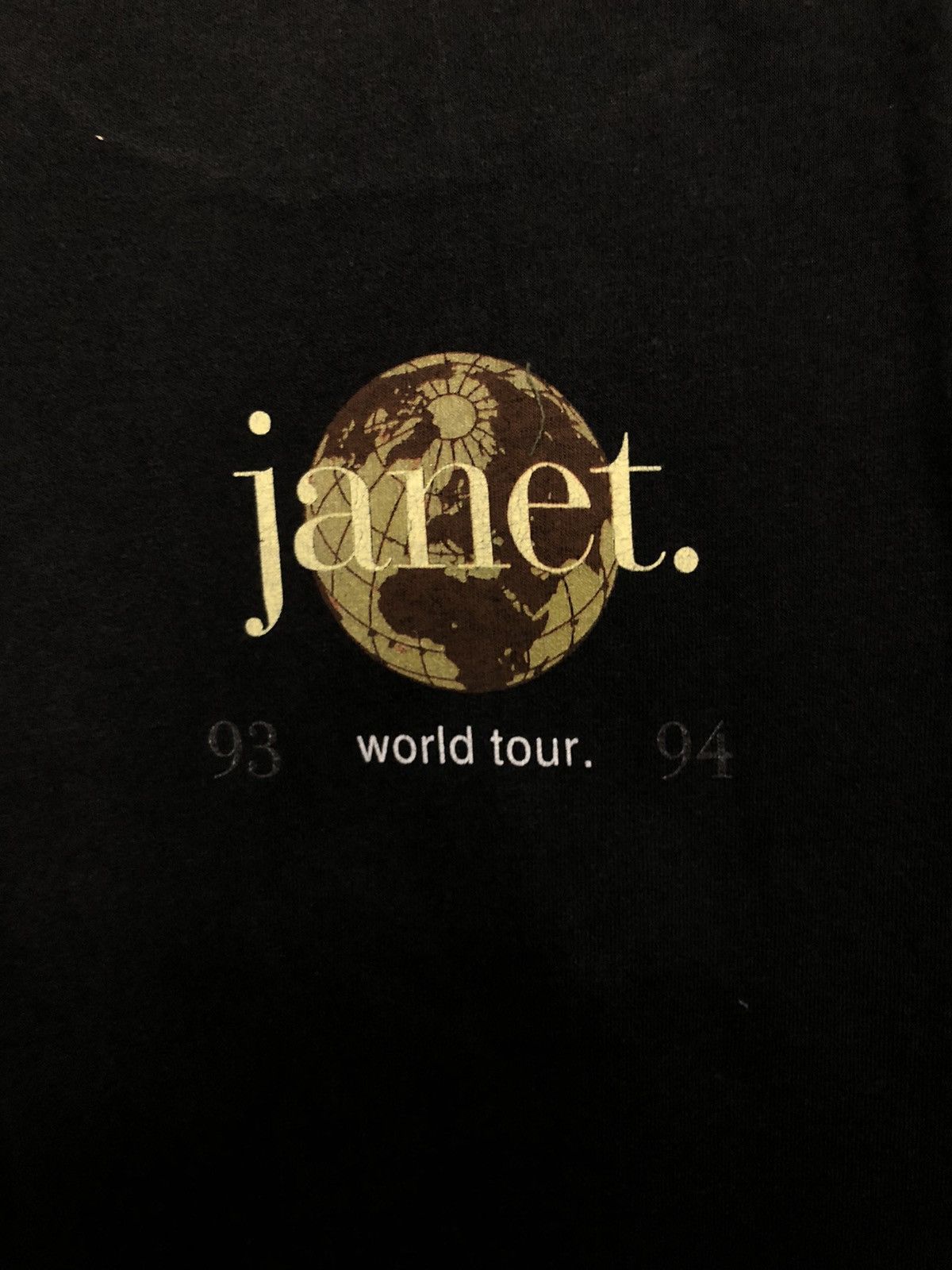 Band Tees × Rap Tees × Vintage Vintage Janet Jackson World Tour 1993 - 1994 Size US L / EU 52-54 / 3 - 6 Thumbnail