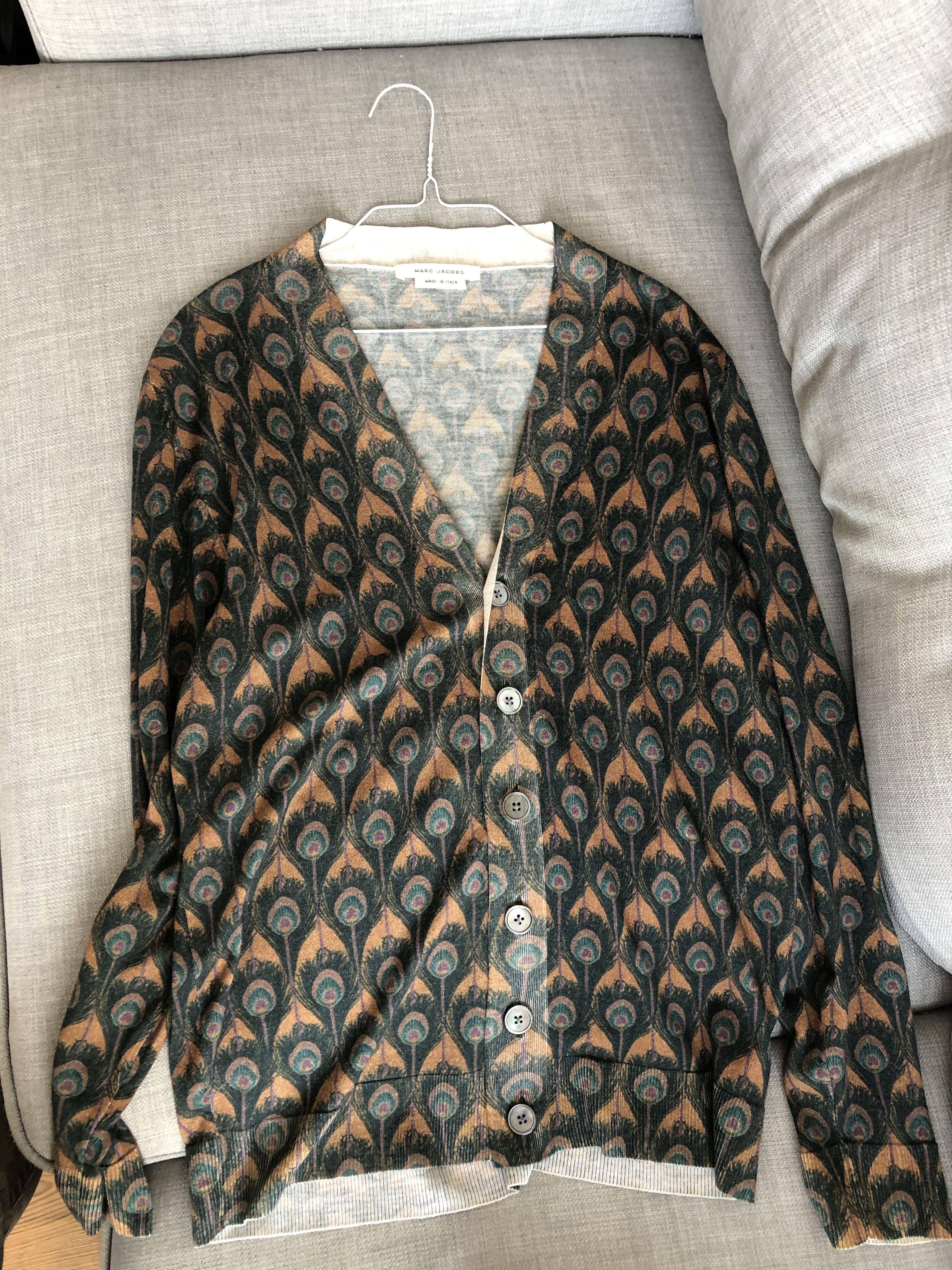 Marc Jacobs Marc Jacobs Peacock Cardigan Pre-Summer Season 2014 Size US M / EU 48-50 / 2 - 4 Thumbnail