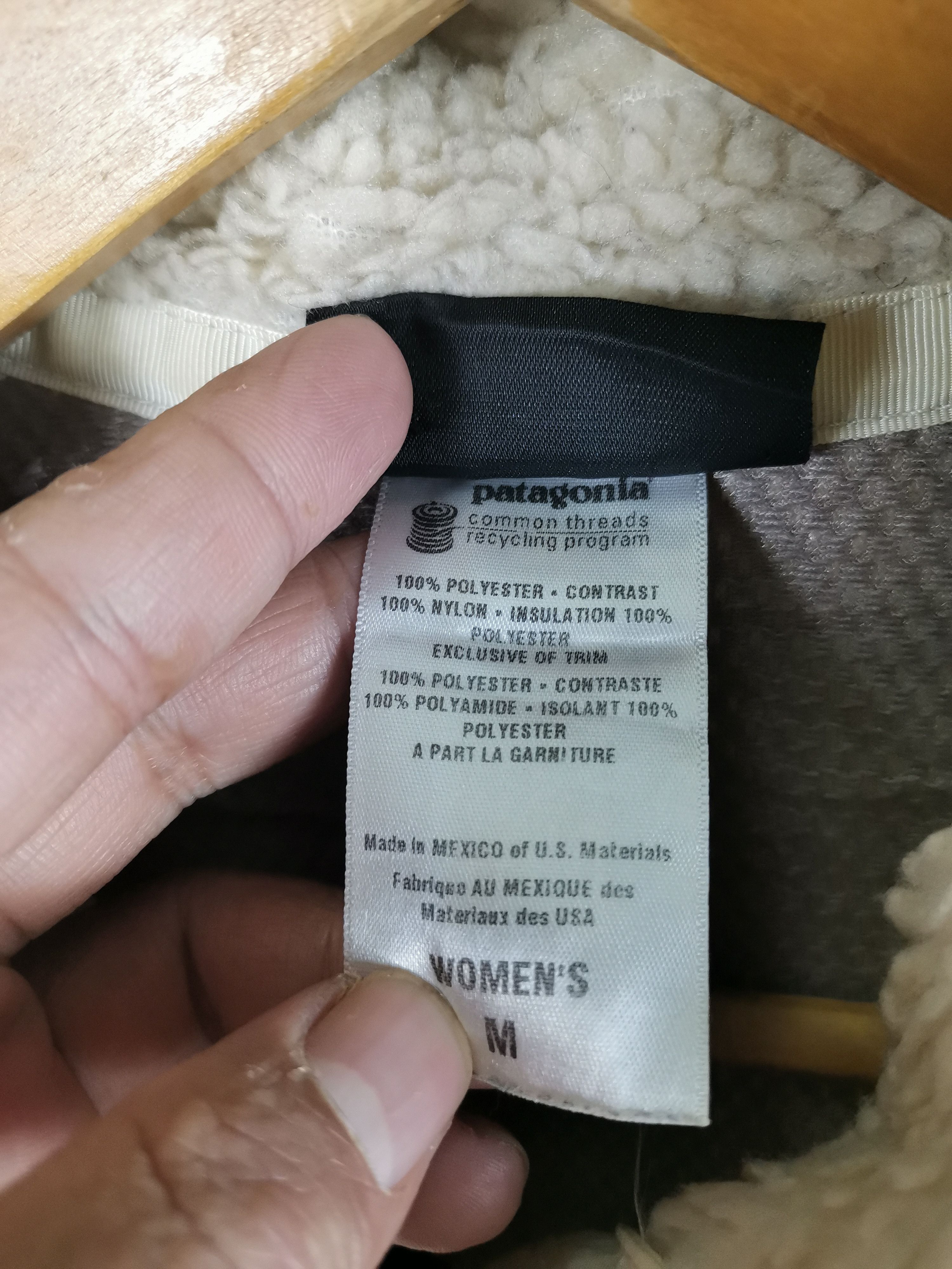 Patagonia Vintage Patagonia Fleece Sherpa Vest Size M / US 6-8 / IT 42-44 - 8 Thumbnail