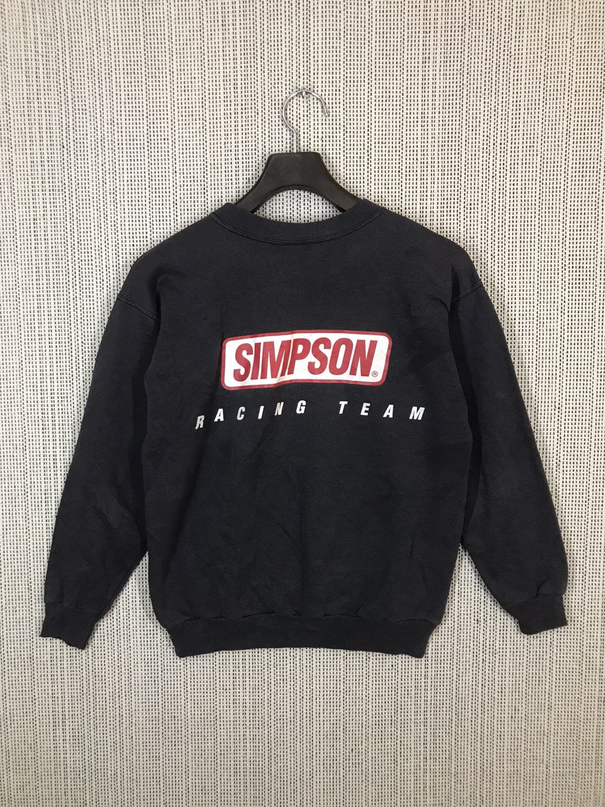 Vintage ‼️VINTAGE SUNFADED SIMPSON RACING TEAM SWEATSHIRT‼️ Size US S / EU 44-46 / 1 - 1 Thumbnail