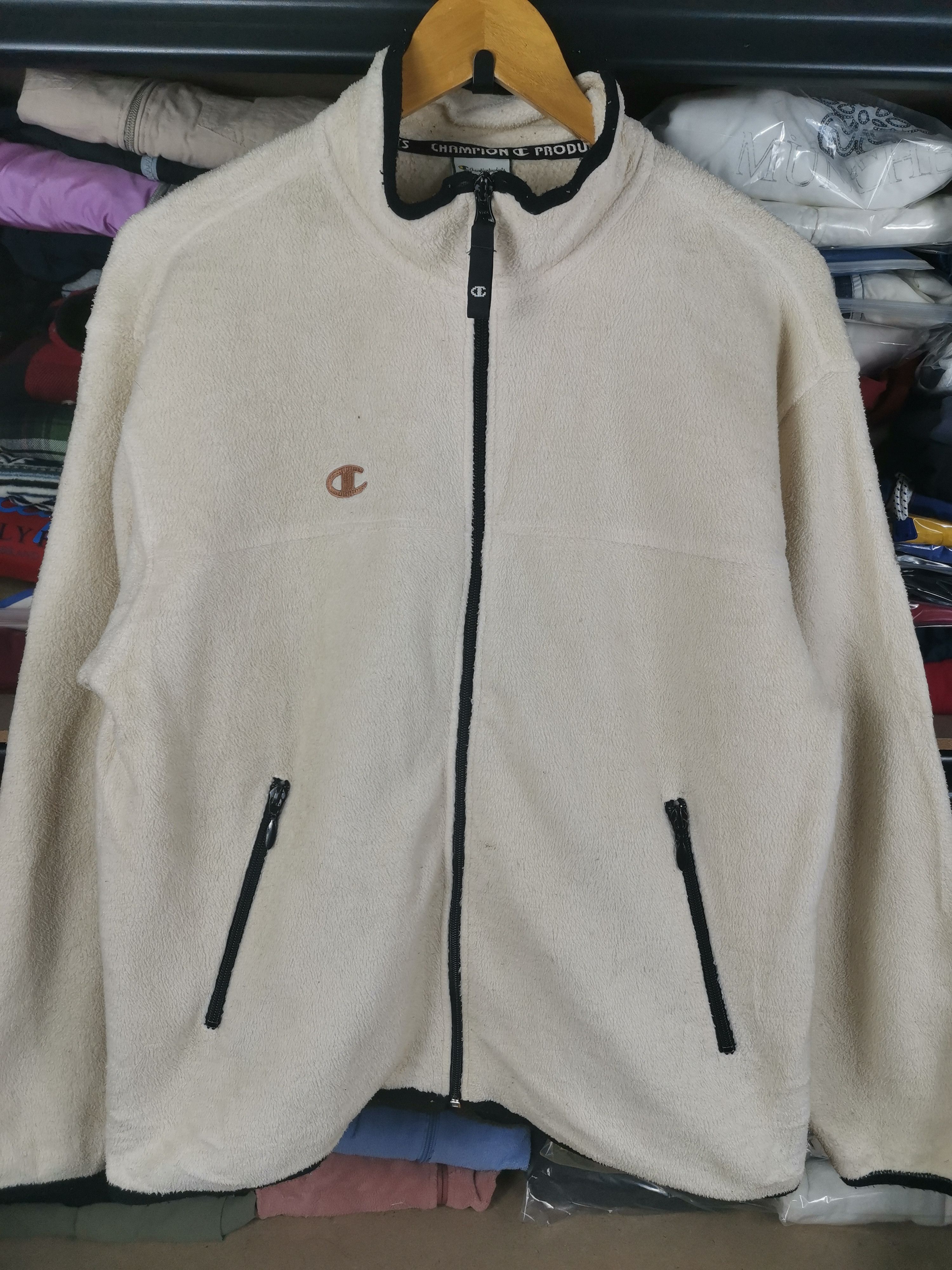 Champion Vintage Champion Fleece Sweater Jacket Size US S / EU 44-46 / 1 - 1 Thumbnail