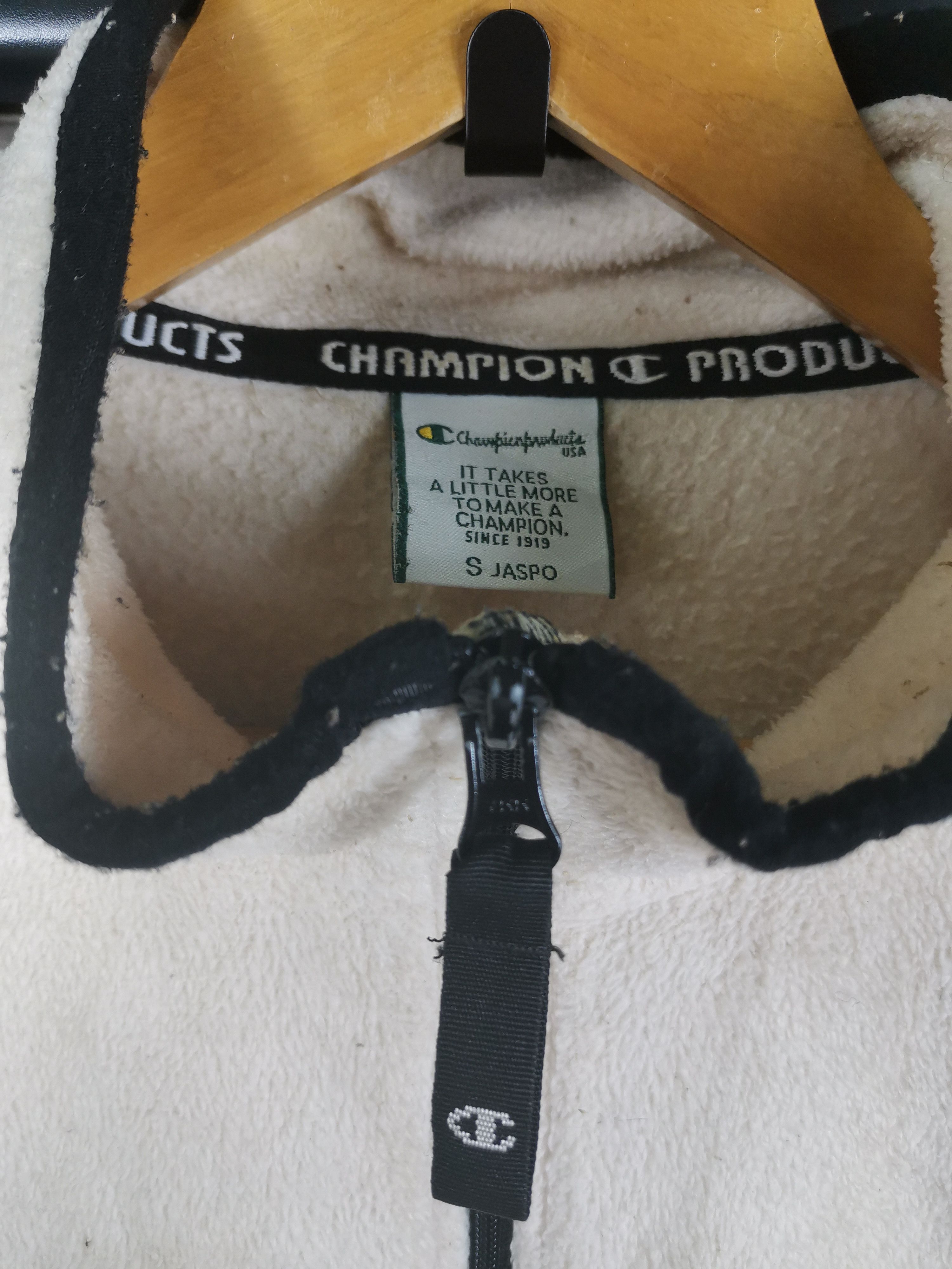 Champion Vintage Champion Fleece Sweater Jacket Size US S / EU 44-46 / 1 - 4 Thumbnail