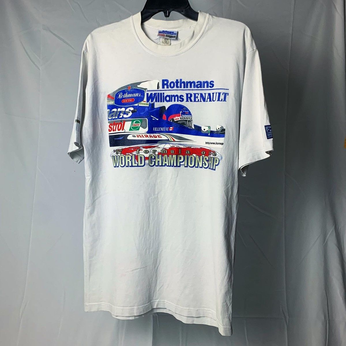 Sports Specialties 90s Rothmans Williams Renault Tee Size US XL / EU 56 / 4 - 1 Thumbnail