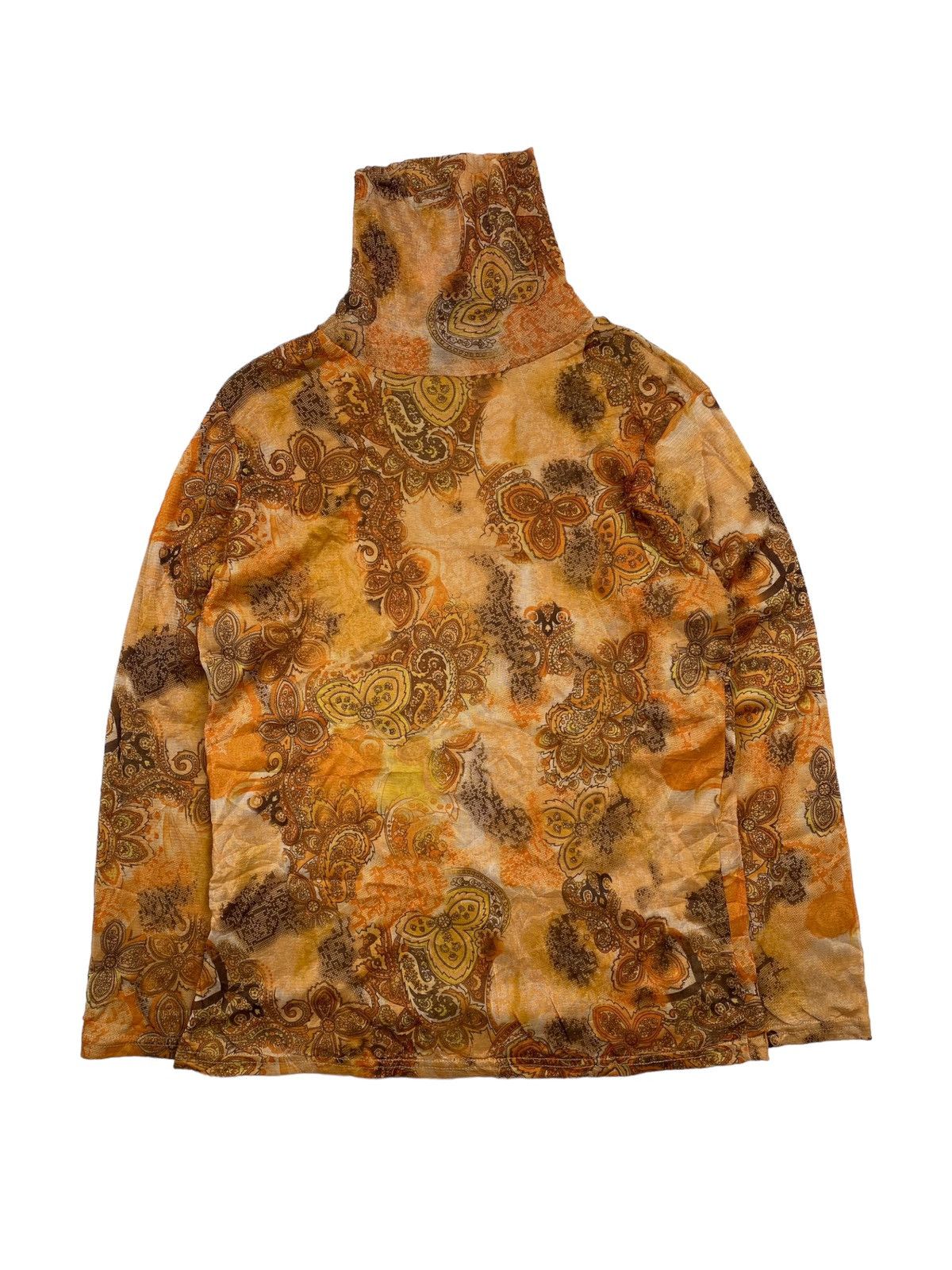 Jean Paul Gaultier × Vintage Golden art mesh like jean paul gaultier style Size M / US 6-8 / IT 42-44 - 1 Thumbnail