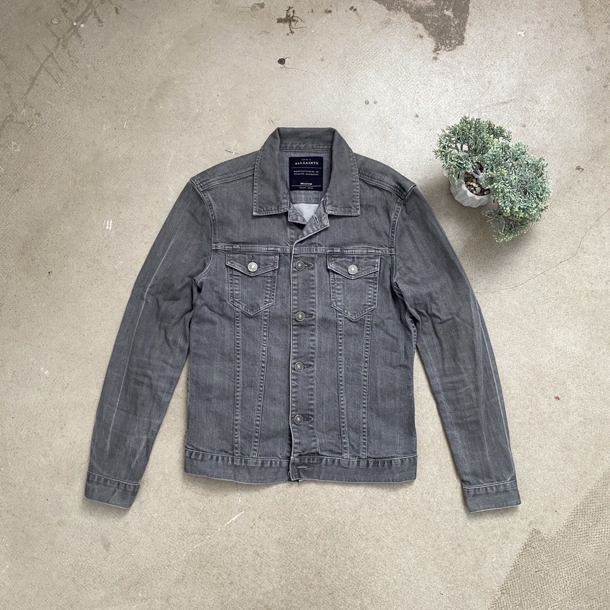 Vintage Allsaints Setsu Denim Jacket