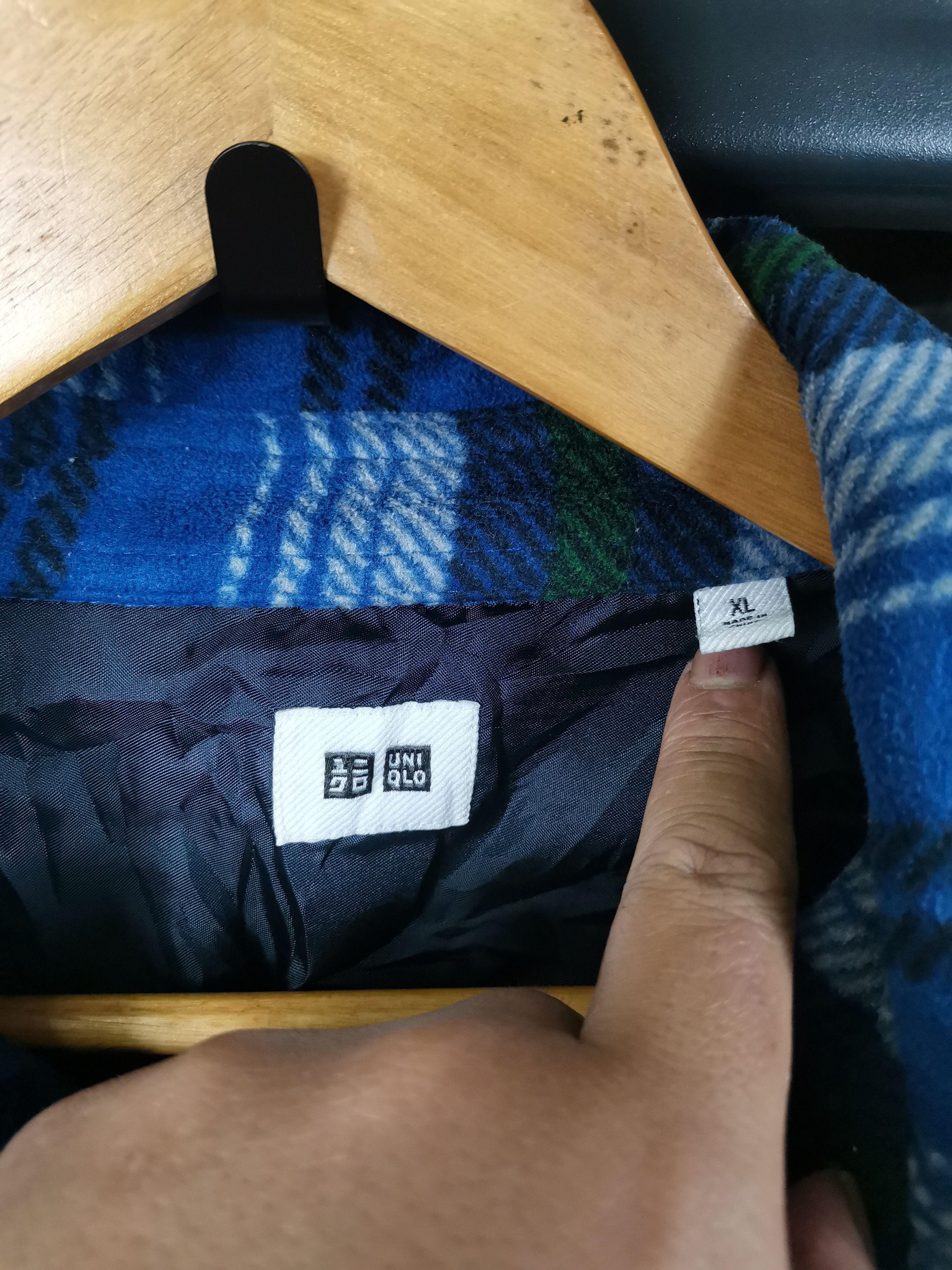 Flannel Uniqlo Flannel Shirt Button Ups Size US XL / EU 56 / 4 - 4 Thumbnail