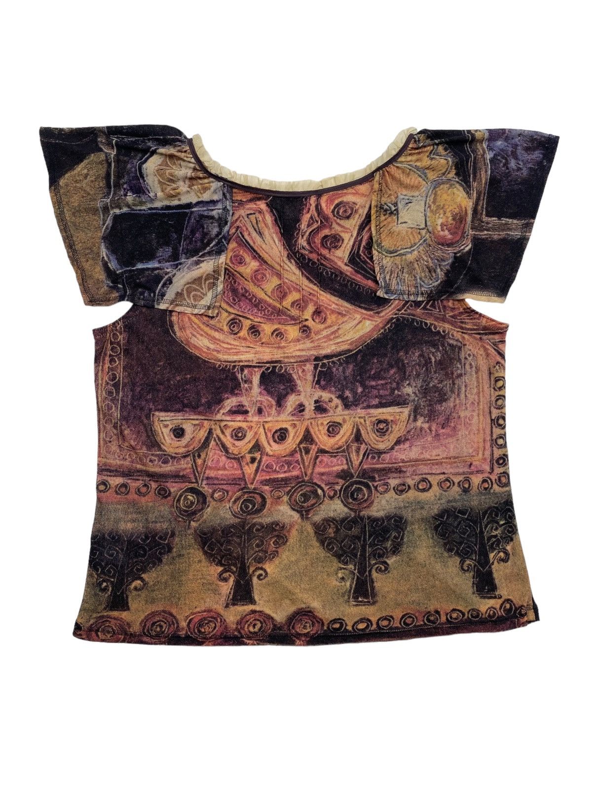 Jean Paul Gaultier × Vintage Castle art like jean paul gaultier style Size M / US 6-8 / IT 42-44 - 2 Thumbnail