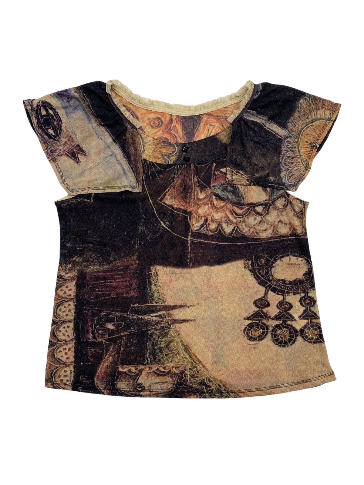 Jean Paul Gaultier × Vintage Castle art like jean paul gaultier style Size M / US 6-8 / IT 42-44 - 1 Thumbnail