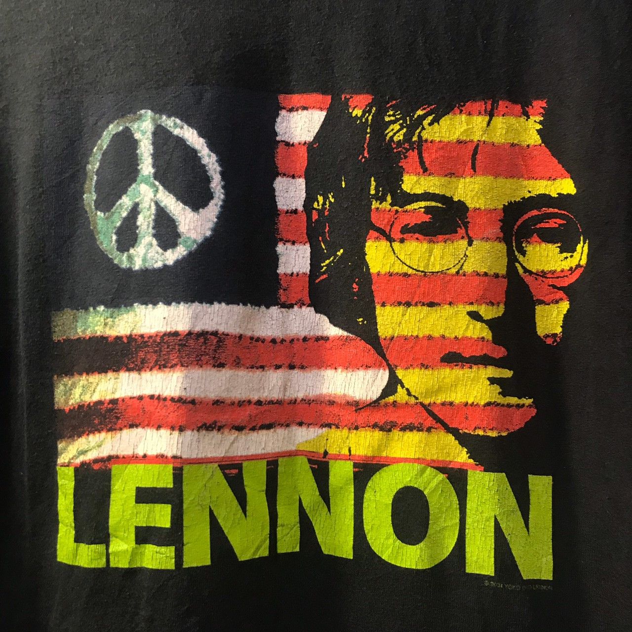 Band Tees John Lennon Give Peace a Chance Band Tee 2004s Size US L / EU 52-54 / 3 - 3 Thumbnail