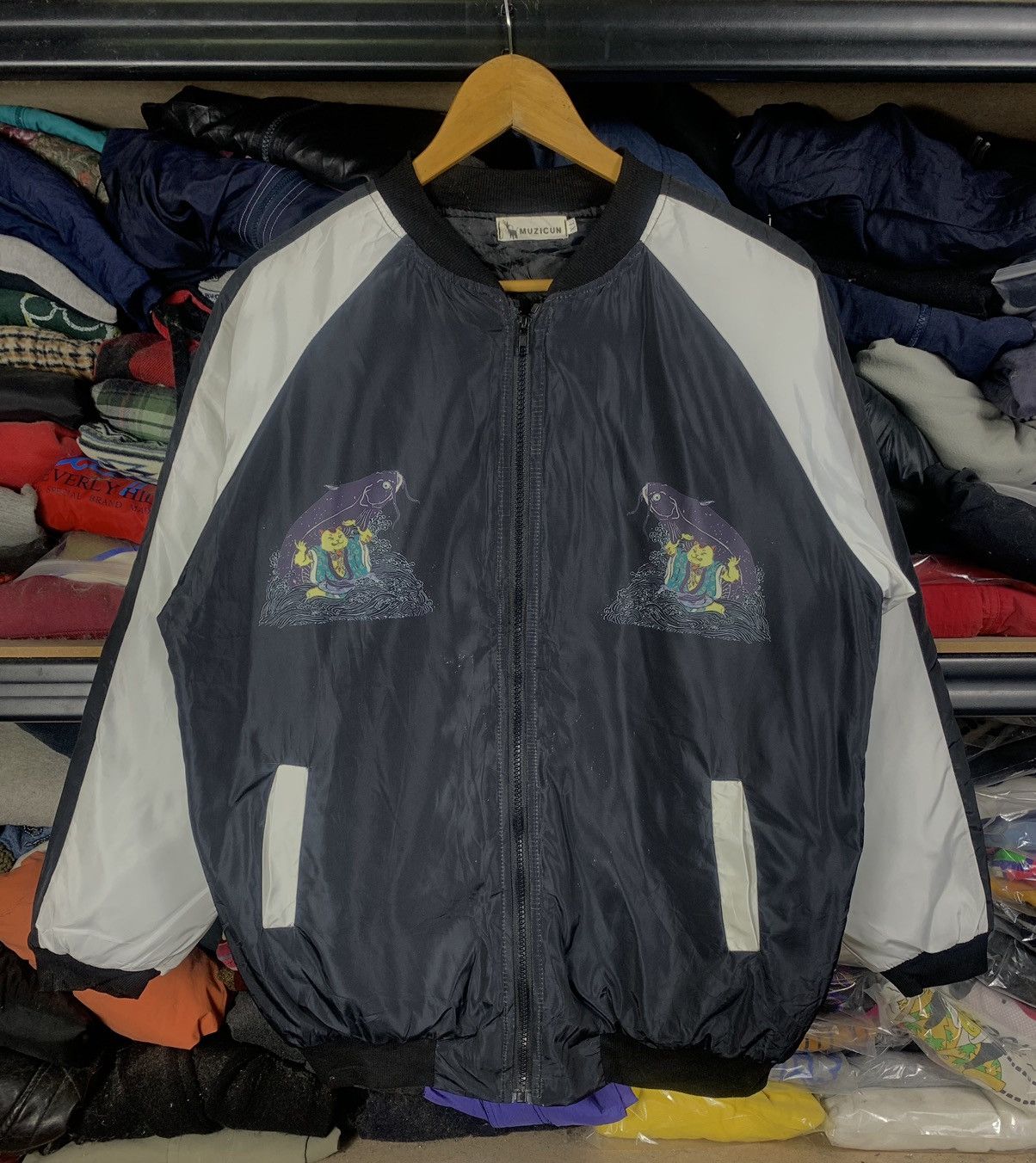 Japanese Brand Vintage Japanese Brand Sukajan Souvenir Jacket Size US L / EU 52-54 / 3 - 2 Thumbnail