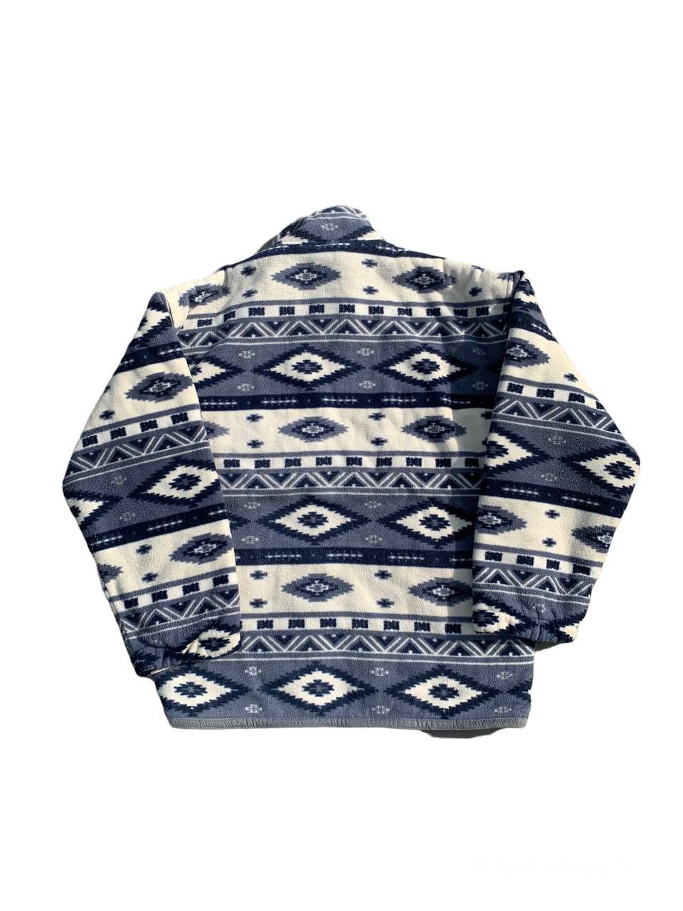 Mizuno Mizuno Navajo Fleece Vintage Jacket Quilted Lined Zip Up Size US M / EU 48-50 / 2 - 2 Thumbnail