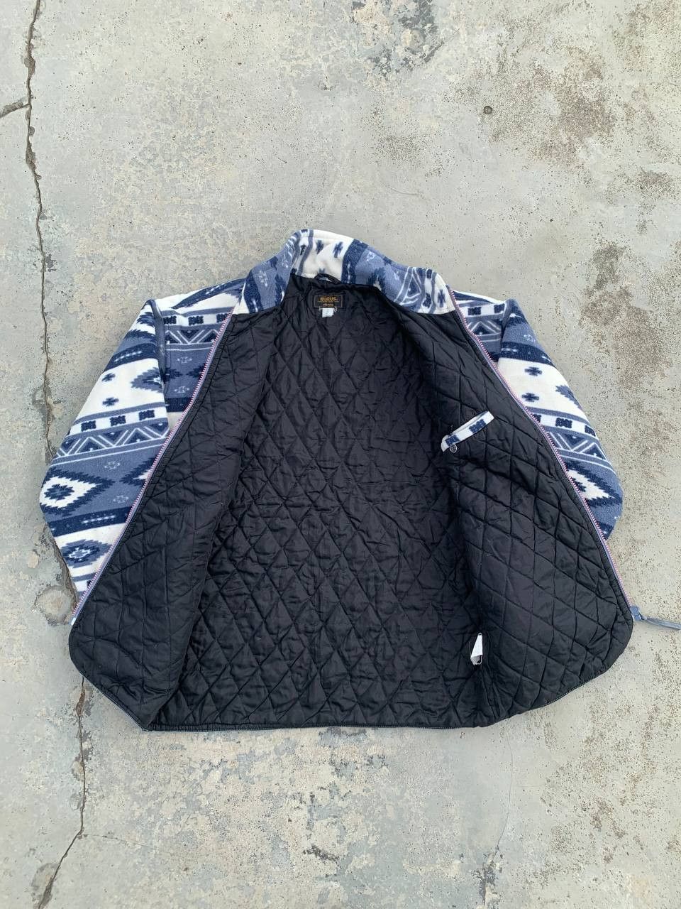 Mizuno Mizuno Navajo Fleece Vintage Jacket Quilted Lined Zip Up Size US M / EU 48-50 / 2 - 6 Thumbnail