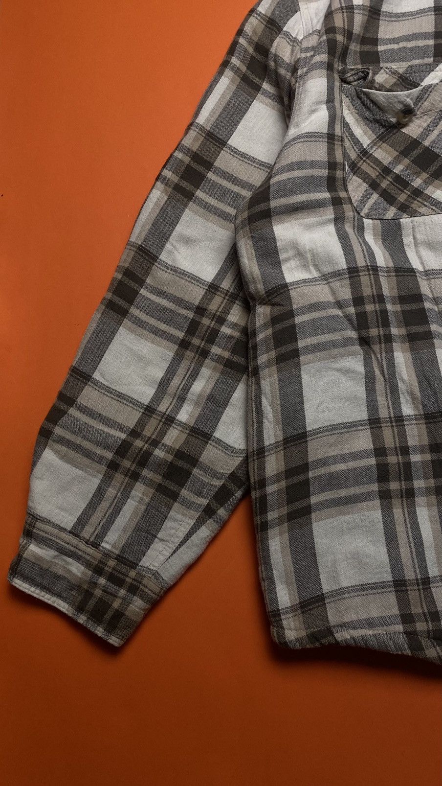 Vintage Vintage Wrangler Brown Flannel Sherpa XL Size US XL / EU 56 / 4 - 5 Thumbnail