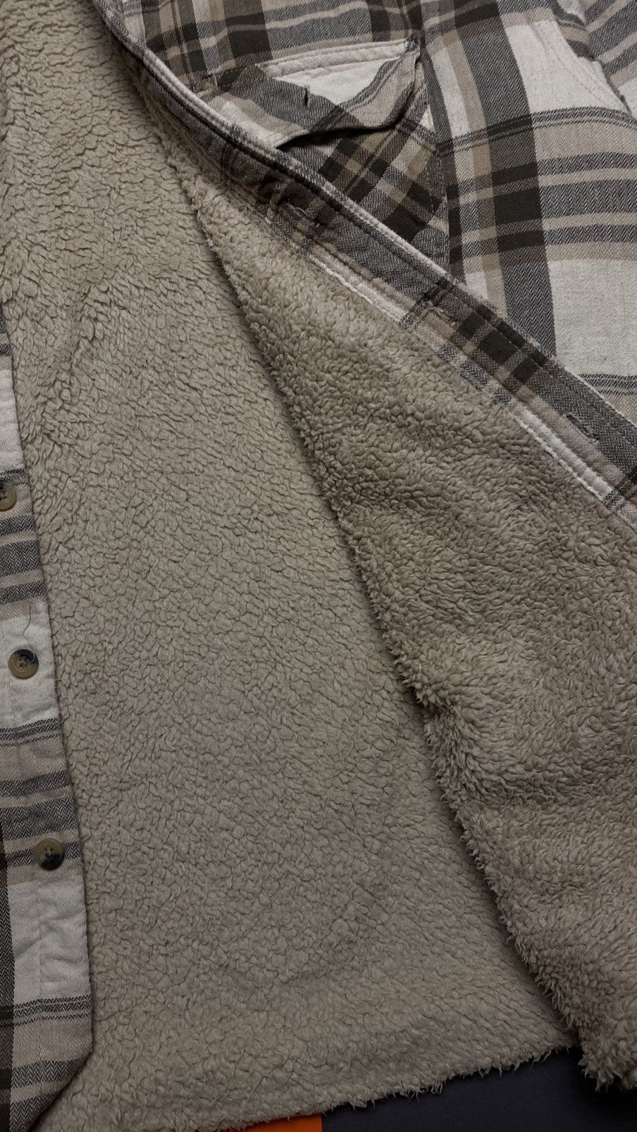 Vintage Vintage Wrangler Brown Flannel Sherpa XL Size US XL / EU 56 / 4 - 4 Thumbnail