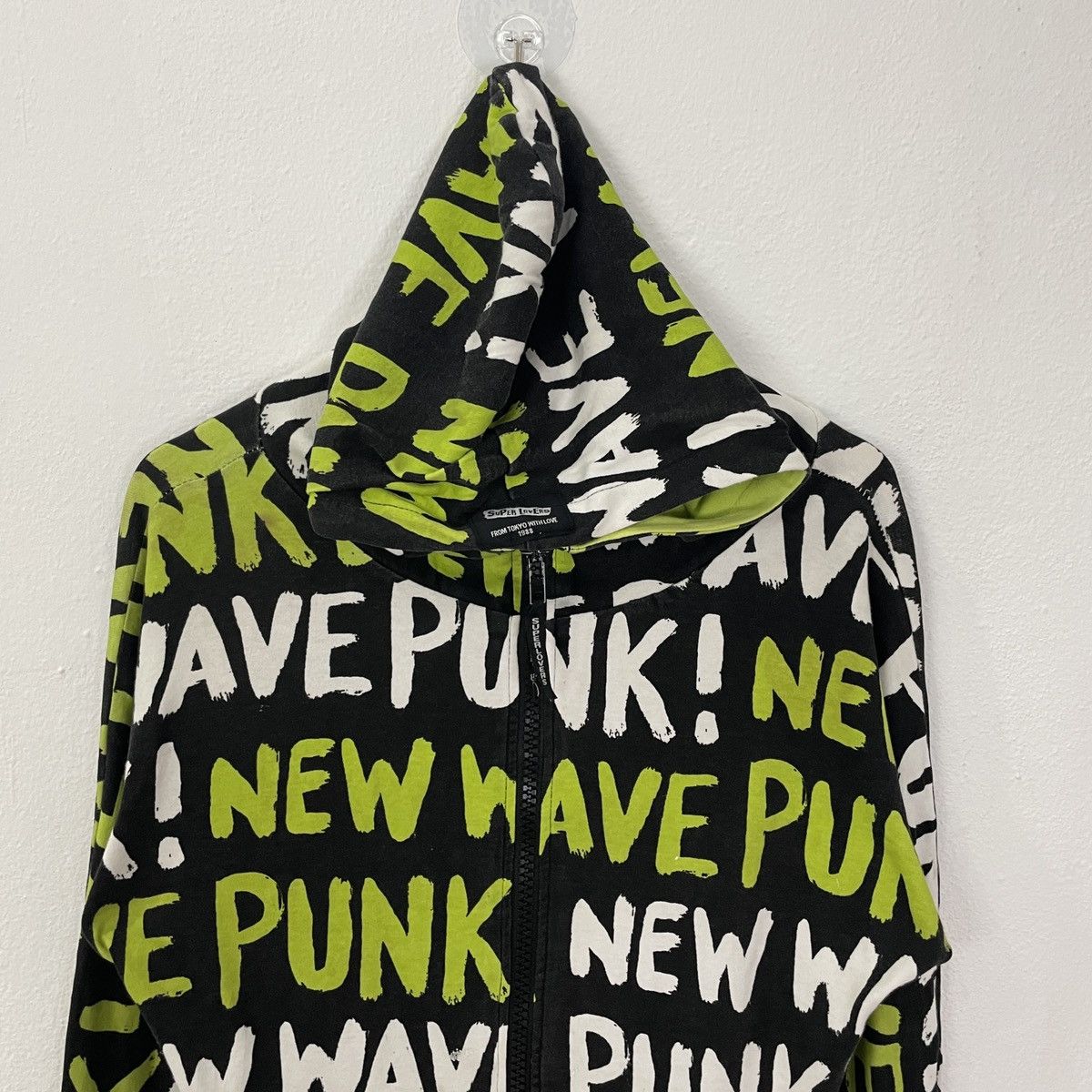 Japanese Brand Vintage Superlover Punk Zipper Ups Sweater Size US M / EU 48-50 / 2 - 4 Thumbnail