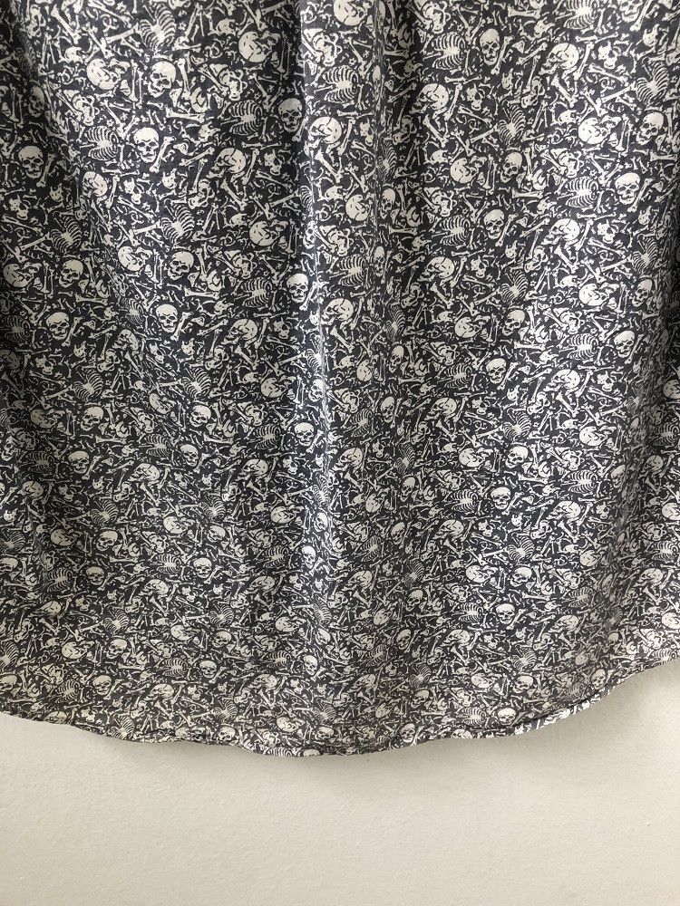 Stussy 👉🔥 Stussy Made in Usa All Printed Skeletons Button Shirt Size US M / EU 48-50 / 2 - 8 Thumbnail