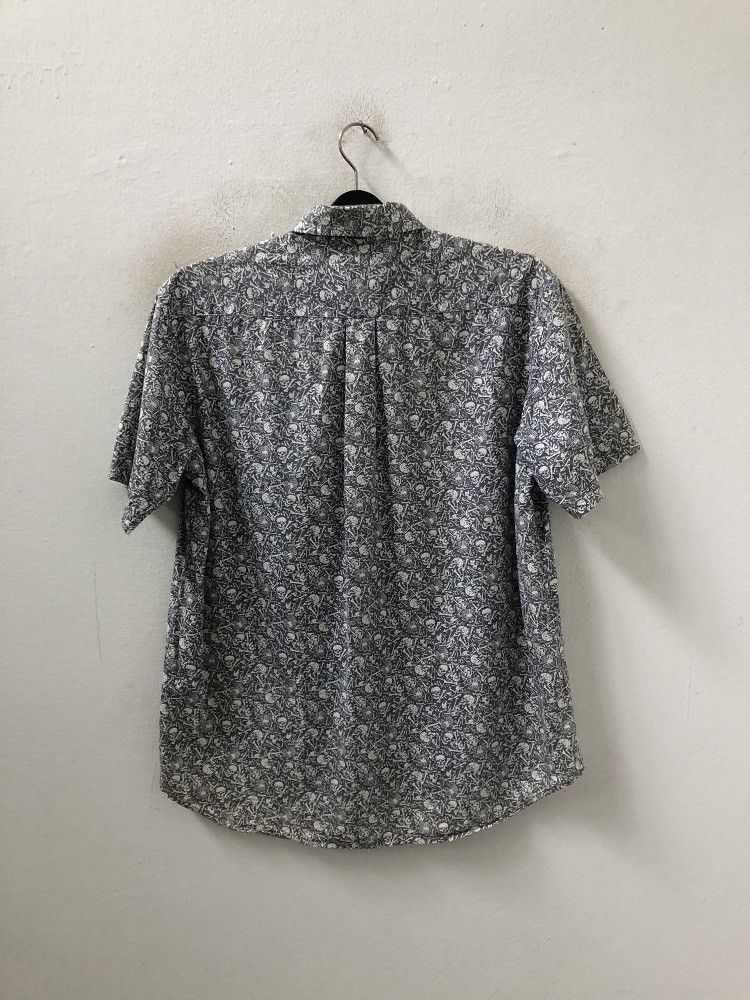 Stussy 👉🔥 Stussy Made in Usa All Printed Skeletons Button Shirt Size US M / EU 48-50 / 2 - 7 Thumbnail