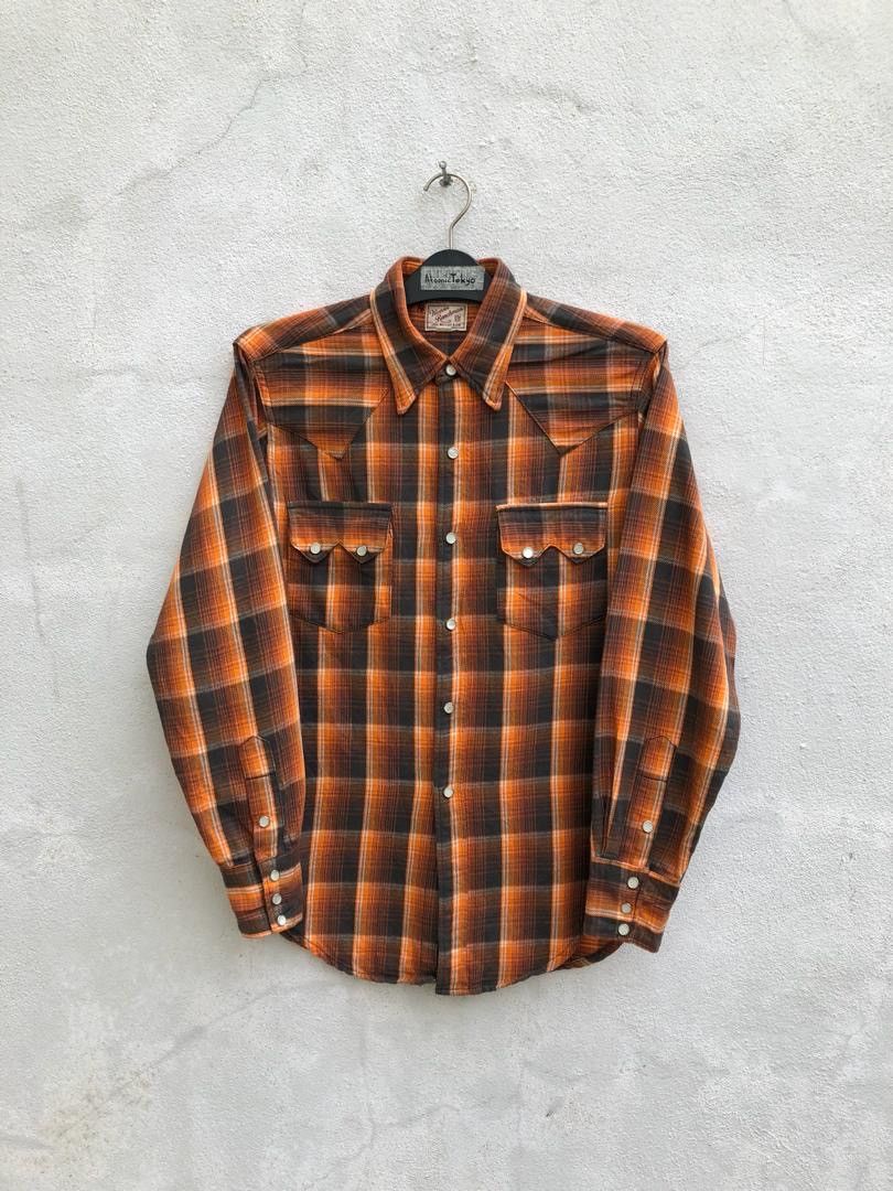 The Real McCoy's Joe McCoy Lot 107 Western Ranchman Flannel Shirt Size US M / EU 48-50 / 2 - 1 Thumbnail