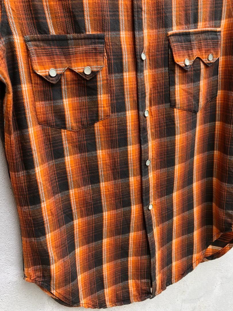 The Real McCoy's Joe McCoy Lot 107 Western Ranchman Flannel Shirt Size US M / EU 48-50 / 2 - 5 Thumbnail