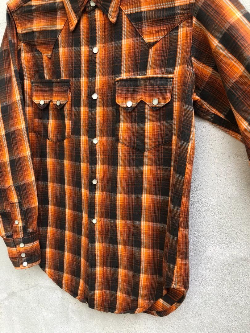 The Real McCoy's Joe McCoy Lot 107 Western Ranchman Flannel Shirt Size US M / EU 48-50 / 2 - 4 Thumbnail