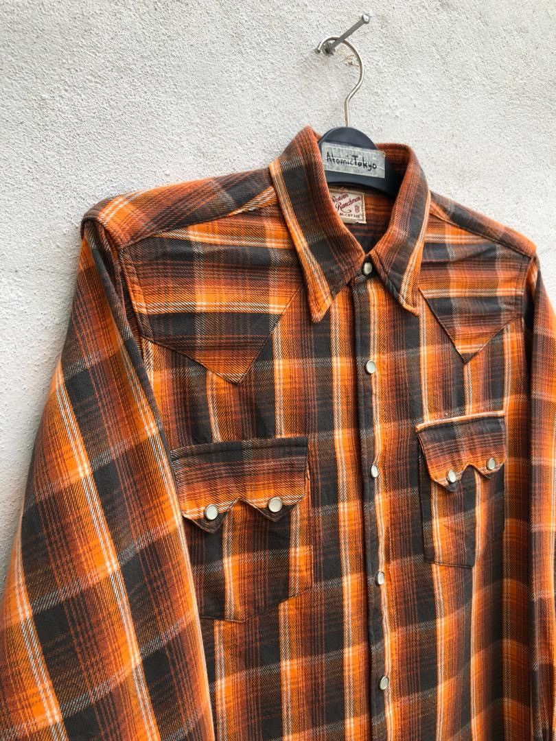 The Real McCoy's Joe McCoy Lot 107 Western Ranchman Flannel Shirt Size US M / EU 48-50 / 2 - 3 Thumbnail