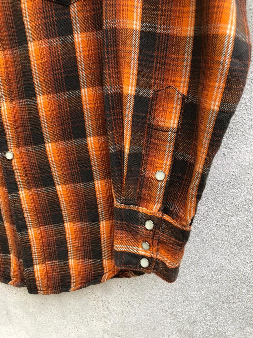 The Real McCoy's Joe McCoy Lot 107 Western Ranchman Flannel Shirt Size US M / EU 48-50 / 2 - 7 Thumbnail
