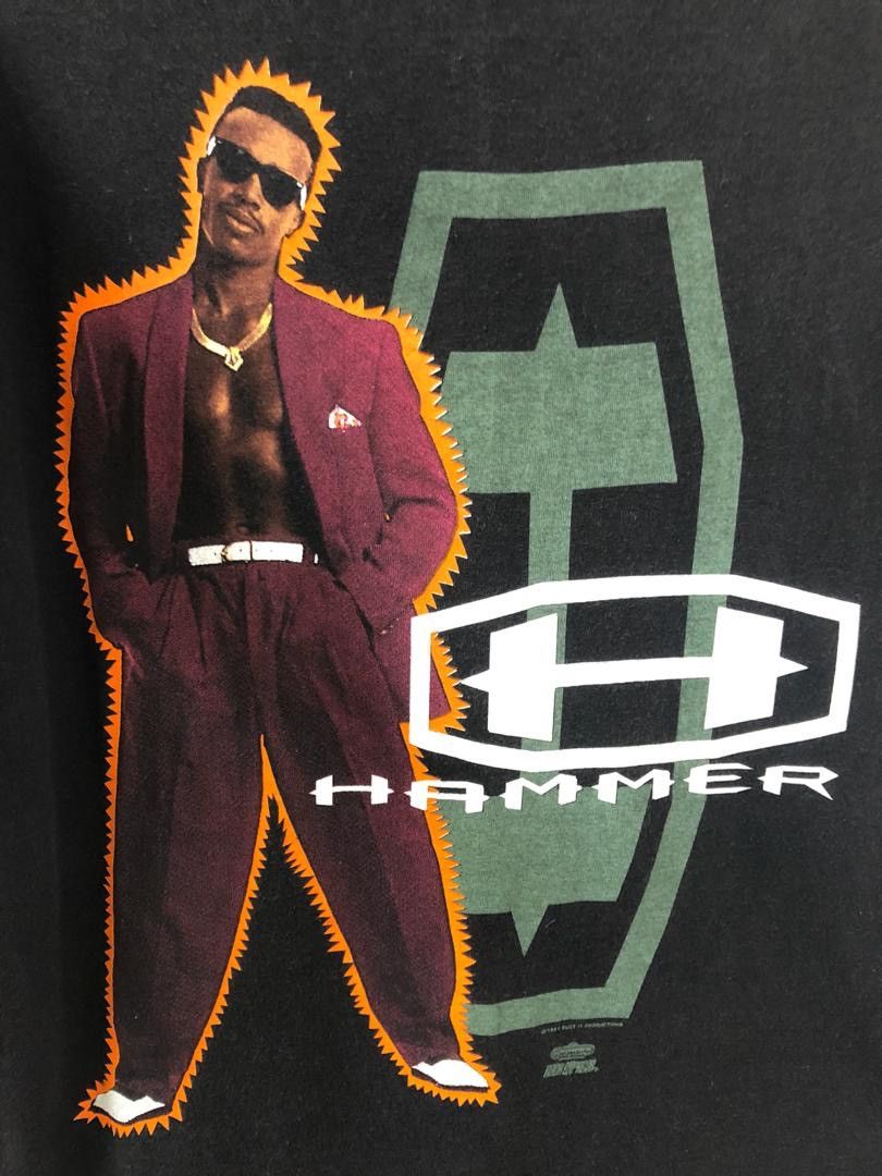 Band Tees × Vintage 1991 MC HAMMER Too Legit To Quit Hip Hop Rap t shirt Size US L / EU 52-54 / 3 - 2 Thumbnail