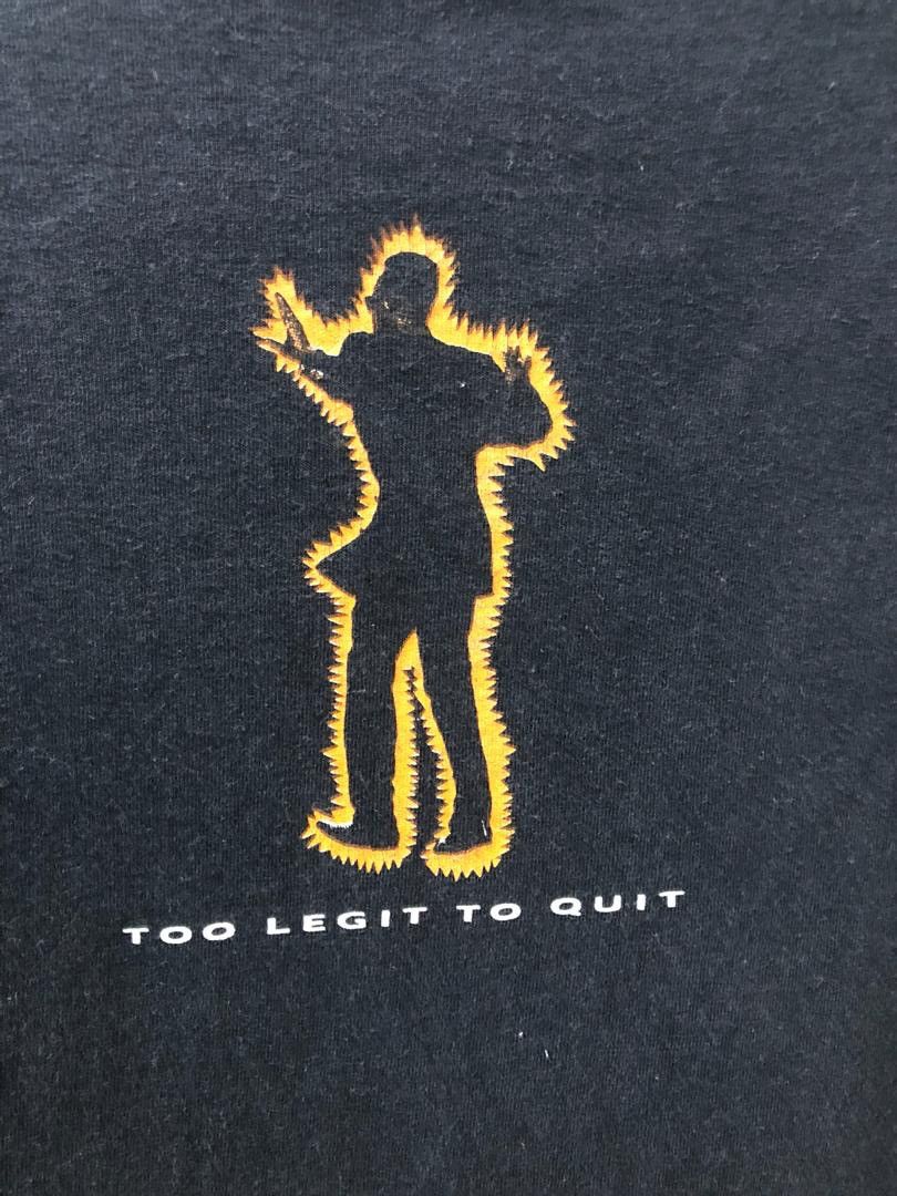 Band Tees × Vintage 1991 MC HAMMER Too Legit To Quit Hip Hop Rap t shirt Size US L / EU 52-54 / 3 - 8 Thumbnail