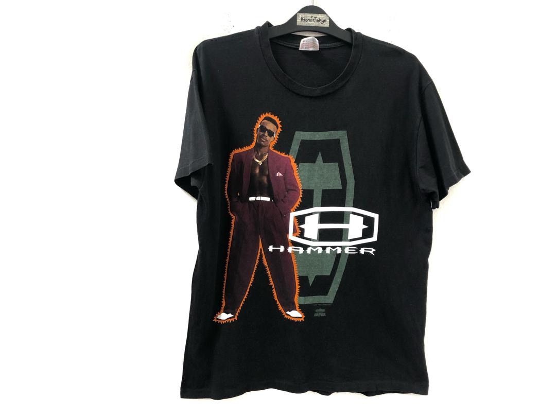 Band Tees × Vintage 1991 MC HAMMER Too Legit To Quit Hip Hop Rap t shirt Size US L / EU 52-54 / 3 - 1 Thumbnail