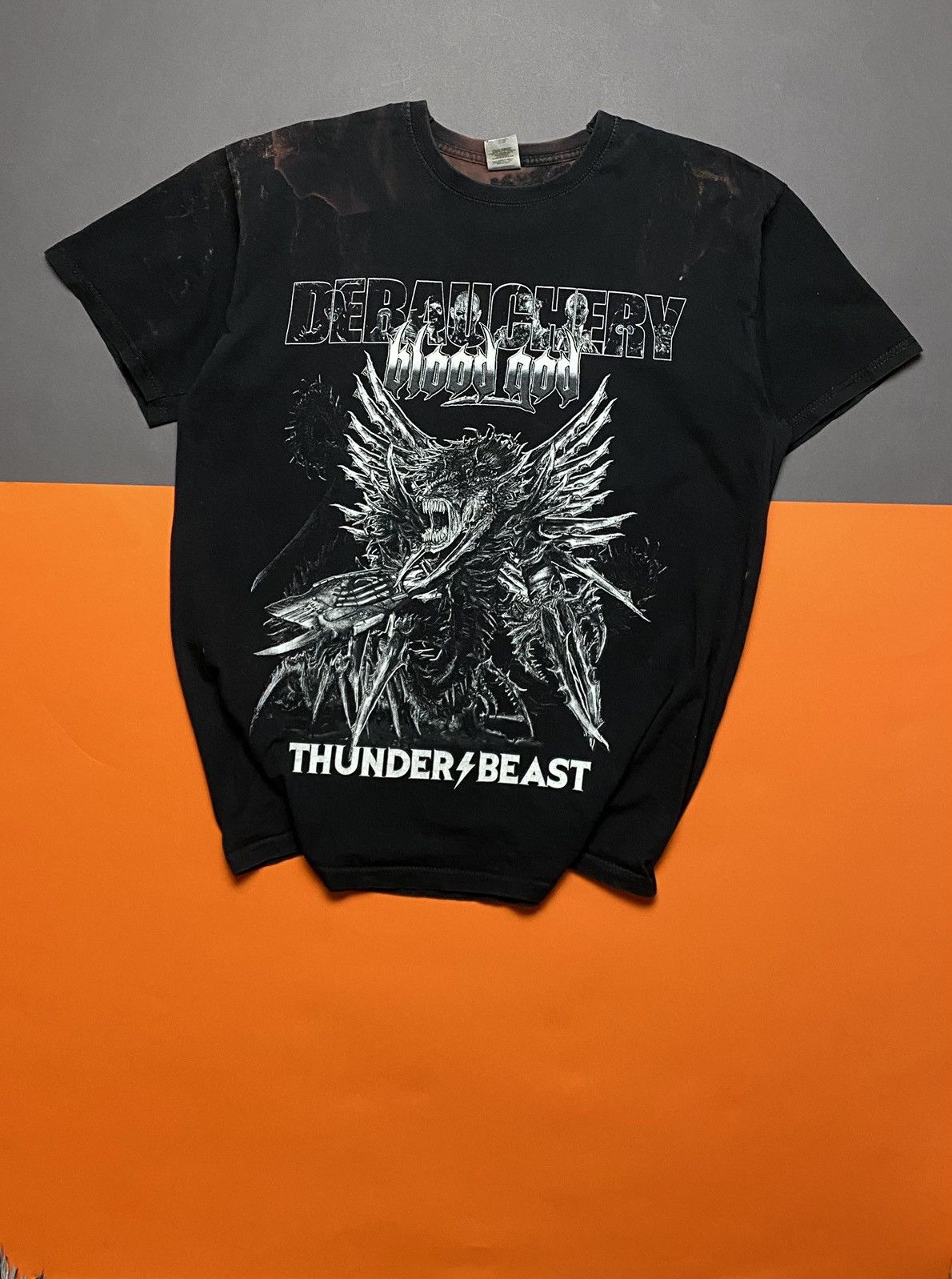 Band Tees × Vintage Debauchery blood god Band tee Size US L / EU 52-54 / 3 - 1 Thumbnail