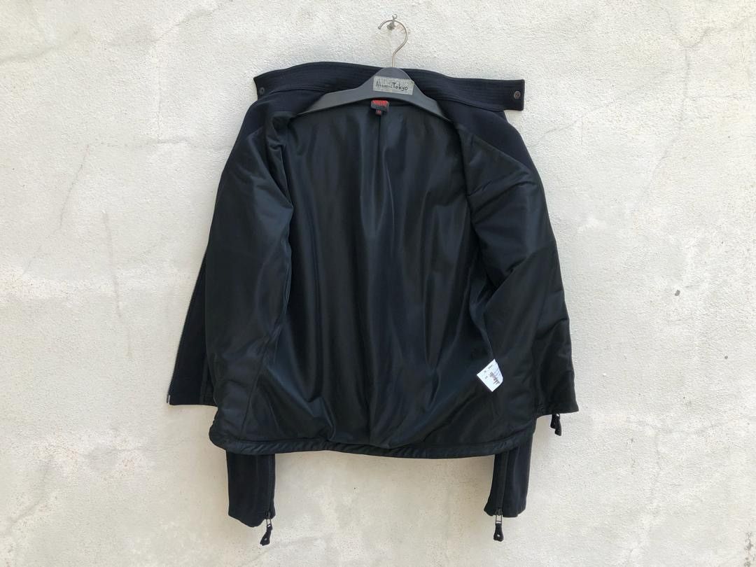 Jean Paul Gaultier × Vintage Vintage JPG Made in Japan Black Nylon Rider Jacket Size US M / EU 48-50 / 2 - 9 Thumbnail