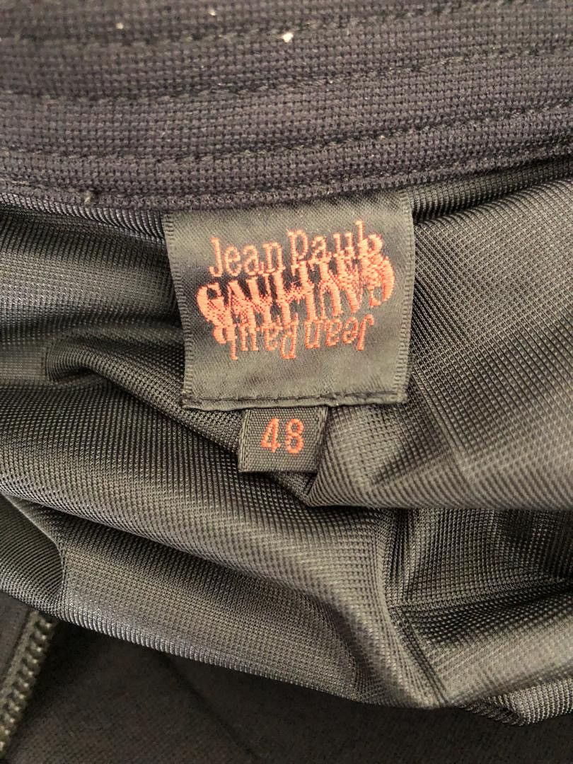Jean Paul Gaultier × Vintage Vintage JPG Made in Japan Black Nylon Rider Jacket Size US M / EU 48-50 / 2 - 10 Thumbnail