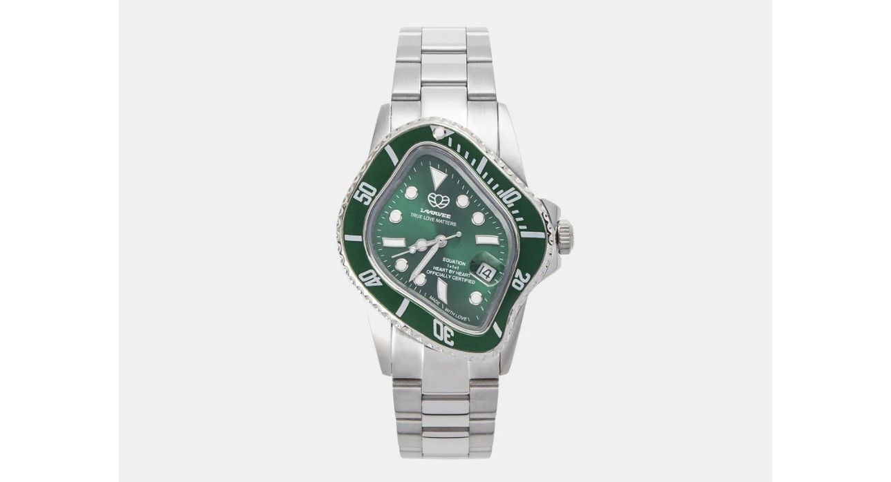Montre Automatique Laarvee PEA001 Green - Édition Limitée, Aiguilles Lumineuses, étanche - Neuf Avec Boîte