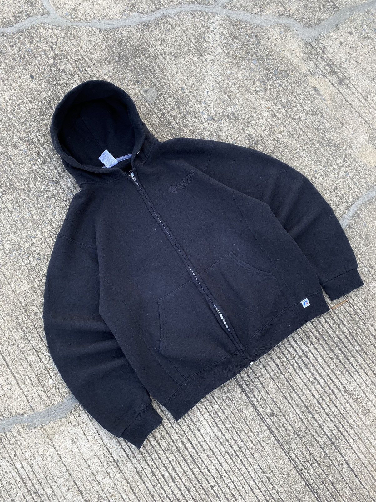 Russell Athletic Vintage Russell Athletic Hoodie Black Size US M / EU 48-50 / 2 - 7 Thumbnail