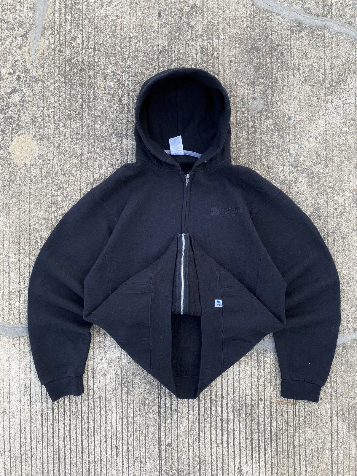 Russell Athletic Vintage Russell Athletic Hoodie Black Size US M / EU 48-50 / 2 - 6 Thumbnail