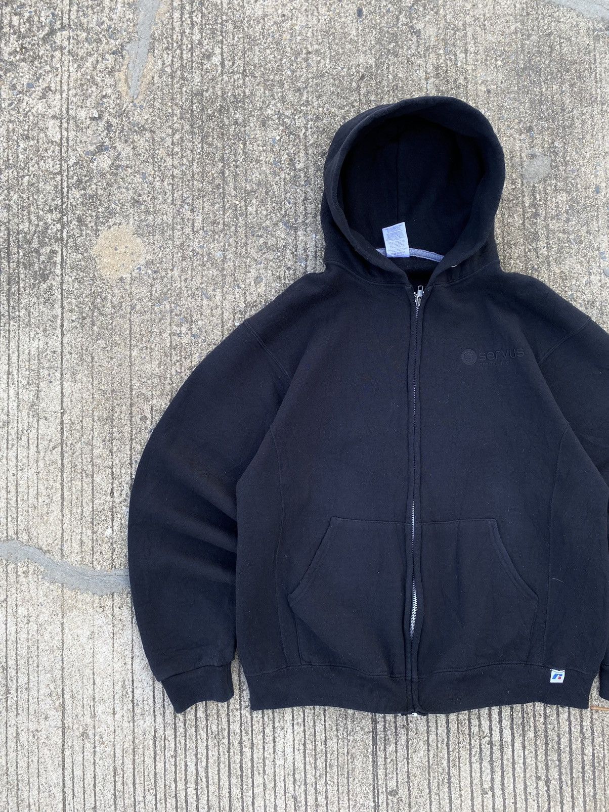 Russell Athletic Vintage Russell Athletic Hoodie Black Size US M / EU 48-50 / 2 - 1 Thumbnail