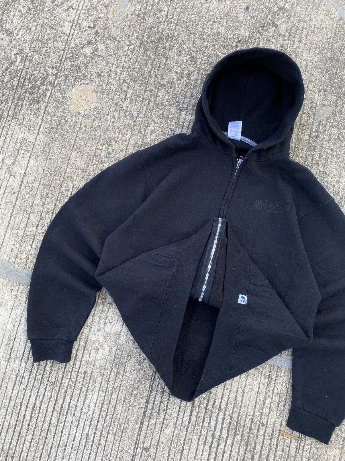 Russell Athletic Vintage Russell Athletic Hoodie Black Size US M / EU 48-50 / 2 - 5 Thumbnail