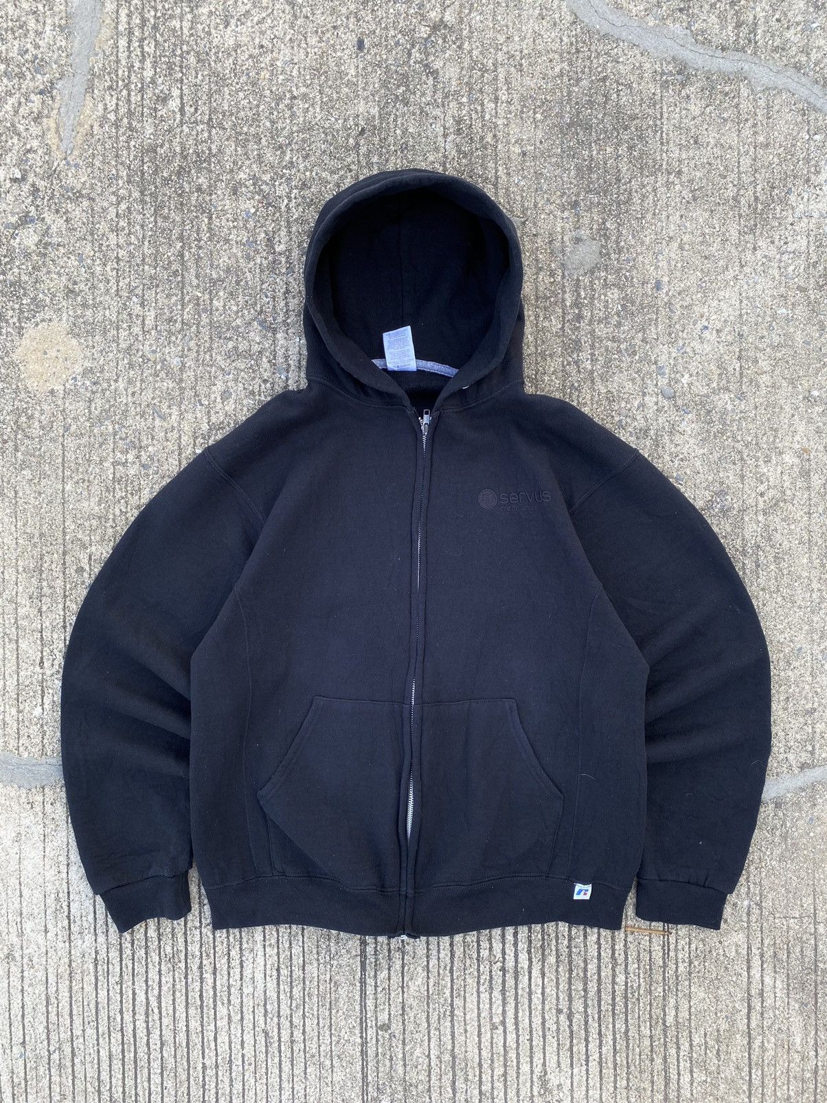Russell Athletic Vintage Russell Athletic Hoodie Black Size US M / EU 48-50 / 2 - 4 Thumbnail