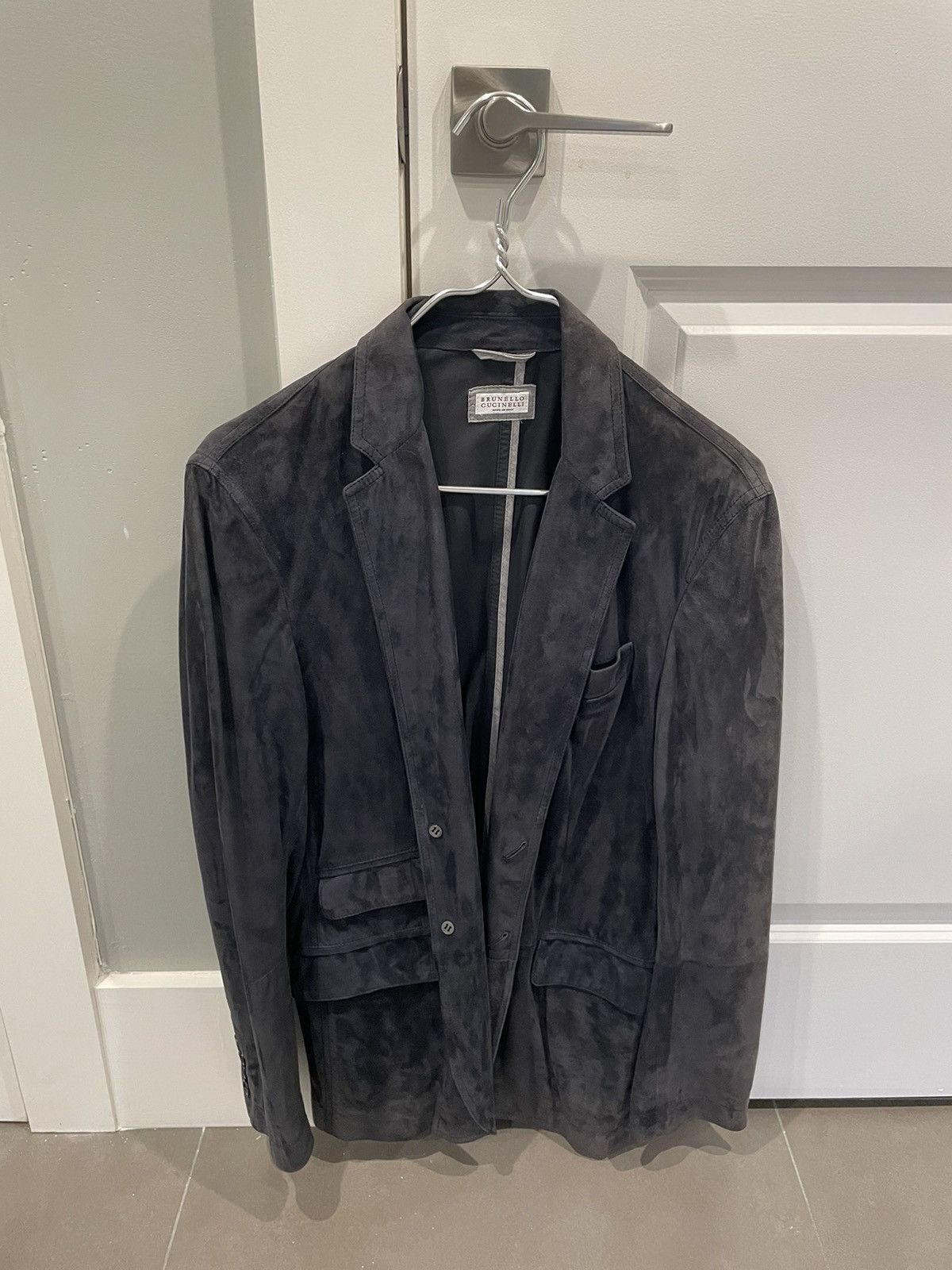 Brunello Cucinelli Brunello Cuccinelli Suede Blazer Size 34R - 1 Thumbnail