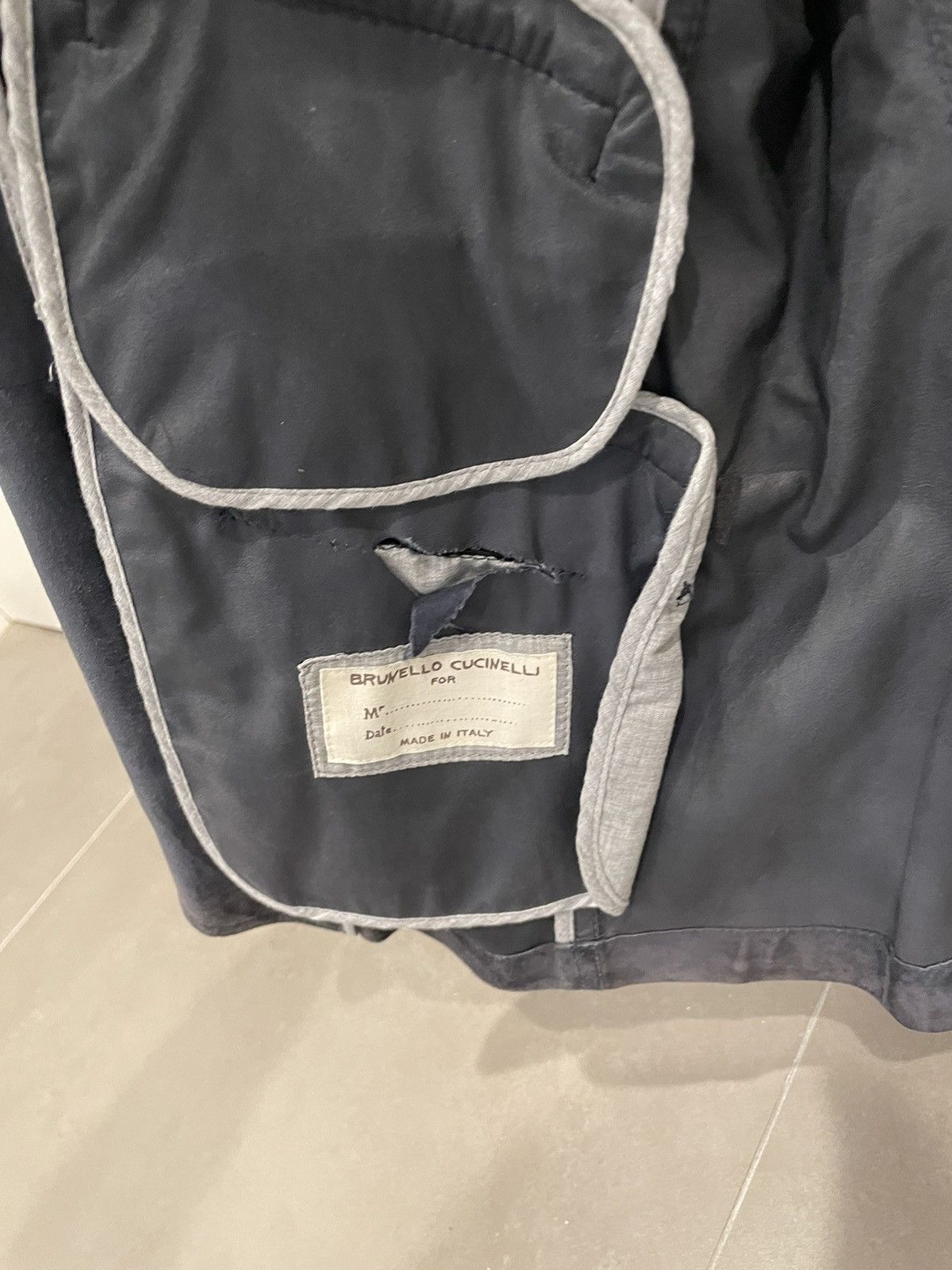 Brunello Cucinelli Brunello Cuccinelli Suede Blazer Size 34R - 3 Thumbnail