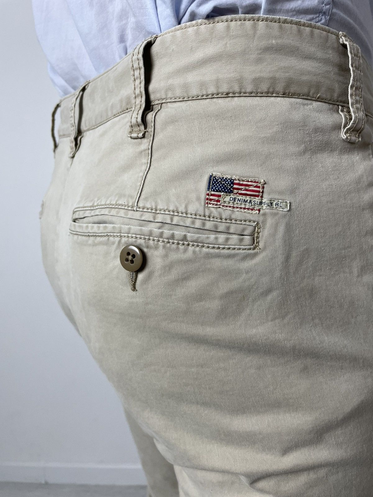 Denim & Supply Ralph Lauren × Polo Ralph Lauren Denim Supply Ralph Lauren vintage chino casual pants Size US 34 / EU 50 - 7 Thumbnail