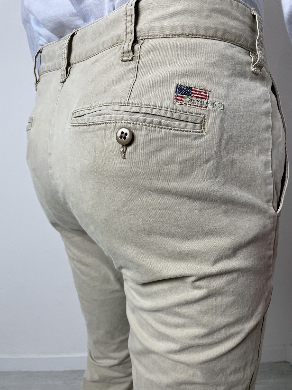 Denim & Supply Ralph Lauren × Polo Ralph Lauren Denim Supply Ralph Lauren vintage chino casual pants Size US 34 / EU 50 - 6 Thumbnail