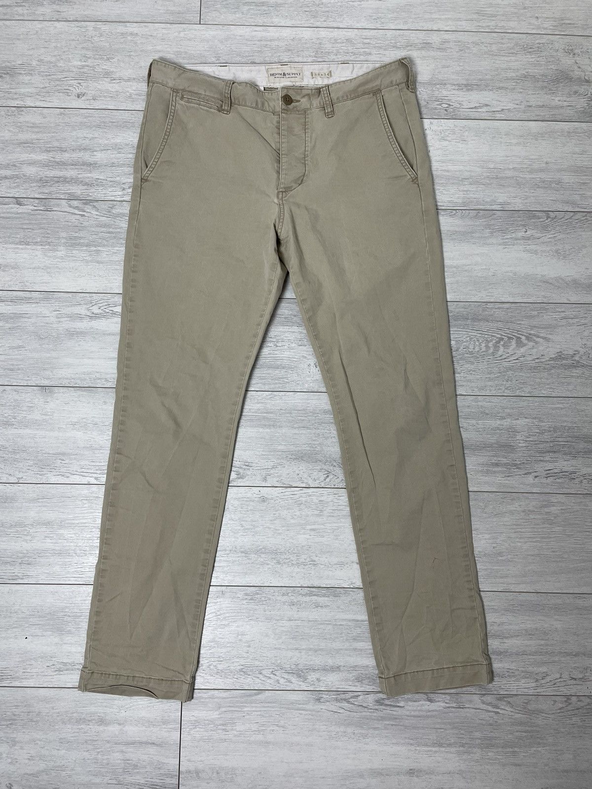 Denim & Supply Ralph Lauren × Polo Ralph Lauren Denim Supply Ralph Lauren vintage chino casual pants Size US 34 / EU 50 - 8 Thumbnail