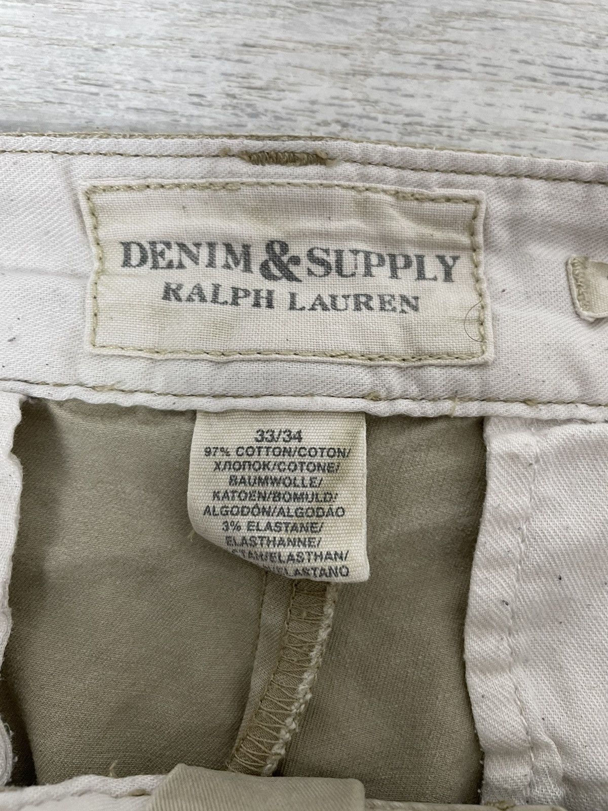 Denim & Supply Ralph Lauren × Polo Ralph Lauren Denim Supply Ralph Lauren vintage chino casual pants Size US 34 / EU 50 - 11 Thumbnail