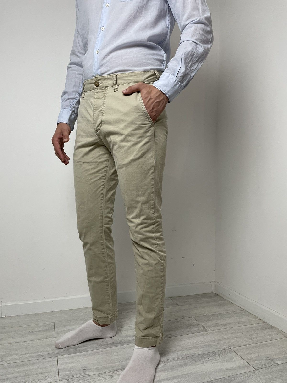Denim & Supply Ralph Lauren × Polo Ralph Lauren Denim Supply Ralph Lauren vintage chino casual pants Size US 34 / EU 50 - 1 Thumbnail